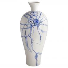 Cyan Designs 11926 - Neos Vase| White | Blue | Black | Large