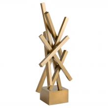 Cyan Designs 12016 - Stasis Sculpture | Aged Brass