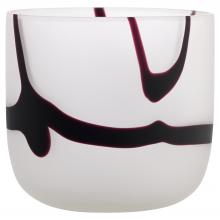 Cyan Designs 12216 - Crawford Vase | White | Black - Small