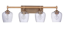 Craftmade 12430SB4 - Stellen 4 Light Vanity in Satin Brass