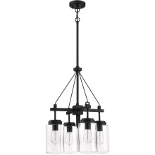 Craftmade 52124-ESP - Crosspoint 4 Light Outdoor Chandelier Espresso
