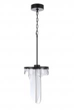 Craftmade 59693-FB-LED - Estrella 3 Arm LED Pendant in Flat Black