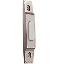Craftmade BS3-PW - Surface Mount Thin Profile LED Lighted Push Button in Pewter