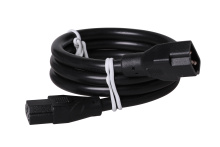 Craftmade CUC10-XT24-BLK - 24" Under Cabinet Light Connector Cord in Black