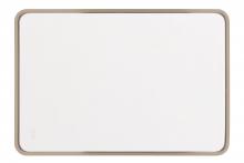 Craftmade MIR2403RRT-SB3C - Monica 24"x 36" Framed Rounded Rectangular Edge Lit LED Mirror, Defogger & Dimmer