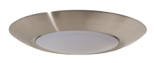 Craftmade X9006-BNK-LED - Slim Line 1 Light 4" LED Flushmount in Brushed Polished Nickel (6" Overall Diameter)