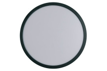 Craftmade X9415-FB-LED-5CCT - Slim Line II 15" LED Pancake Flushmount in Flat Black; 5CCT Selectable 2700-5000K