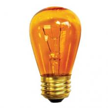 Bulbrite 701211 - 11W S14 SIGN TRANSPARENT AMBER E26 130V