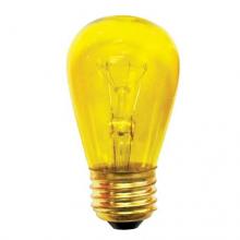 Bulbrite 701811 - 11W S14 SIGN TRANSPARENT YELLOW E26 130V