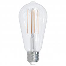 Bulbrite 776745 - 13W LED ST18 2700K FILAMENT CLEAR E26 FULLY COMPATIBLE DIMMING