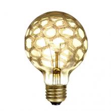 Bulbrite 144025 - 40W G25 AMBER MARBLE E26 120V