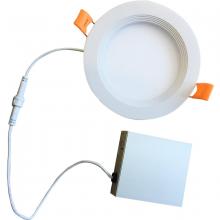 Bulbrite 773231 - 7W LED 3" RECESSED DOWNLIGHT W/ METAL JBOX & BAFFLE WHITE ROUND DIMMABLE 90CRI 3000K 120V