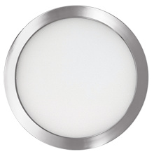 Bulbrite 773602 - 10.3W LED 5IN FLUSH MOUNT 3000K NICKEL DIMMABLE JA8