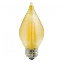 Bulbrite 776593 - 4W LED C15 2100K FILAMENT E26 AMBER SPUNLITE FULLY COMPATIBLE DIMMING