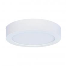 Bulbrite 773128 - 773128 10W LED 5.5'' FLUSH MOUNT WHITE ROUND DIMMABLE JA8 2700K 120V