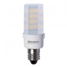 Bulbrite 770593 - 4.5W LED E11 FROST 27000K 120V DIMMABLE