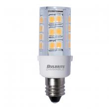 Bulbrite 770584 - 4.5W LED E12 CLEAR 3000K 120V DIMMABLE
