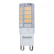 Bulbrite 770579 - 4.5W LED G9 CLEAR 3000K 120V DIMMABLE