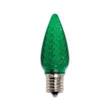 Bulbrite 770194 - 0.6W LED C9 GREEN E17 120V