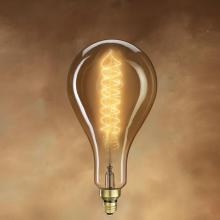 Bulbrite 137101 - 60W PEAR SHAPED GRAND NOSTALGIC SPIRAL E26 120V