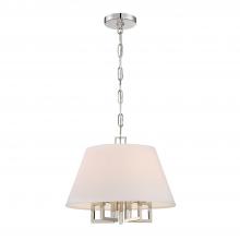 Crystorama 2255-PN - Libby Langdon Westwood 16'' Polished Nickel Chandelier