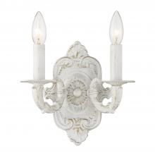 Crystorama 5122-AW - Paris Market 10'' Antique White Sconce
