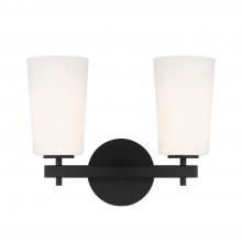 Crystorama COL-102-BK - Colton 14.75'' Black Sconce