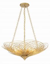 Crystorama DOR-B7706-RG - Doral 24'' Renaissance Gold Chandelier