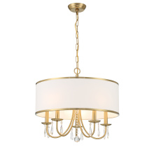 Crystorama ED0662205VG - Adalynn 22'' Vibrant Gold Chandelier
