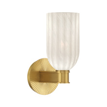 Crystorama LOT-711-LG - Lotus 5'' Luxe Gold Sconce