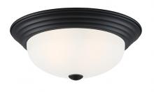 Designers Fountain 1257M-MB-W - Reedley 13.25" 2-Light Flush Mount