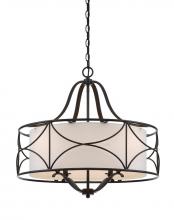 Designers Fountain 88684-ORB - Avara 24" 4-Light Chandelier