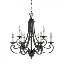 Designers Fountain 9039-NI - Barcelona 27.75" 9-Light Chandelier
