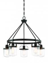 Designers Fountain 90685-ORB - Jaxon 28" 5-Light Chandelier