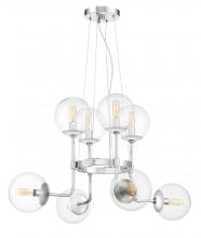 Designers Fountain 92088-CH - Welton 30" 8-Light Chandelier