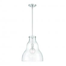 Designers Fountain D229M-14P-PN - Lakeview 14" 1-Light Pendant