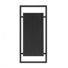 Designers Fountain D261M-8LEW-BK - Pine Hills 16.75" 1-Light Outdoor Wall Lantern