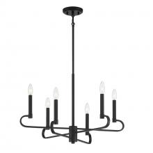 Designers Fountain D269C-6CH-MB - Summit 25.5" 6-Light Chandelier