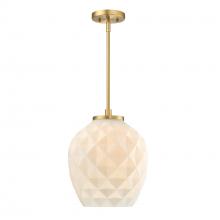 Designers Fountain D289M-12P-BG - Dita 1-Light 12" Pendant