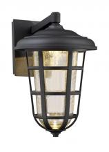 Designers Fountain LED33911-BK - Triton 9" LED Wall Lantern