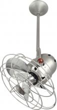 Matthews Fan Company BD-BN-MTL-DAMP - Bianca Direcional - Directional Ceiling Fan - Brushed Nickel Finish - Metal Blades