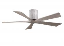 Matthews Fan Company IR5H-BW-GA-52 - Irene-5H - 52" Five Blade Flush Mount Paddle Fan - Barn Wood Tone Finish - Gray Ash Tone Blades