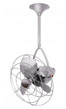 Matthews Fan Company JD-BN-MTL-DAMP - Jarold Direcional - Directional Ceiling Fan - Brushed Nickel Finish - Metal Blades