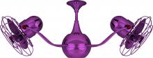 Matthews Fan Company VB-LTPURPLE-MTL - Vent Bettina - Rotational Ceiling Fan - Ametista Finish - Metal Blades