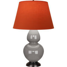 Robert Abbey 1749T - Smokey Taupe Double Gourd Table Lamp