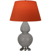 Robert Abbey 1750T - Smokey Taupe Double Gourd Table Lamp
