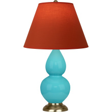 Robert Abbey 1760T - Egg Blue Small Double Gourd Accent Lamp