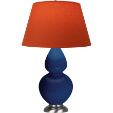 Robert Abbey CT22T - Cobalt Double Gourd Table Lamp