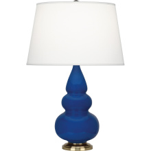 Robert Abbey CT30X - Cobalt Small Triple Gourd Accent Lamp