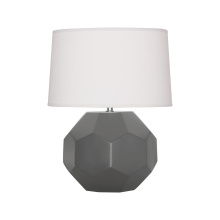 Robert Abbey MCR02 - Matte Ash Small Franklin Accent Lamp